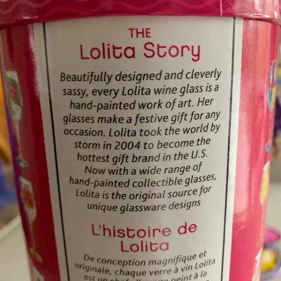 Lolita Colorful Birthday Wine Glass - Picture 7 of 8